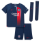 PSG Soccer Whole Kit Jersey + Short + Socks Replica Home 2023/24 Youth