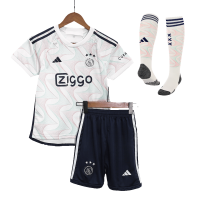 Ajax Soccer Whole Kit Jersey + Short + Socks Replica Away 2023/24 Youth