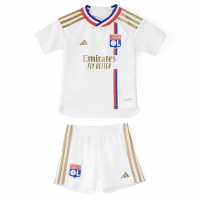 Olympique Lyonnais Soccer Jersey + Short Replica Home 2023/24 Youth