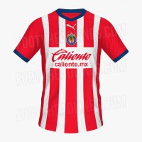 Chivas Soccer Jersey Replica Home Mens 2022/23