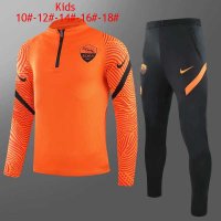 2020/21 Roma Orange Kids Soccer Training Suit