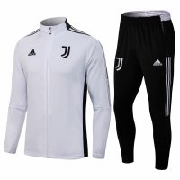 2021/22 Juventus White Soccer Training Suit (Jacket + Pants)