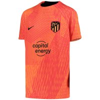 Atletico Madrid Soccer Training Jersey Replica Orange 2022/23 Men's (Pre-Match)
