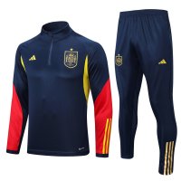 Spain Soccer Training Suit Replica Royal 2022 Mens
