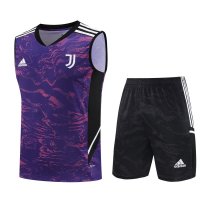 Juventus Soccer Singlet + Short Replica Purple 2023/24 Mens