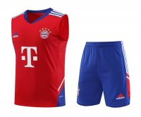 Bayern Munich Soccer Singlet + Short Replica Red 2023/24 Mens
