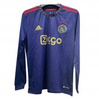 Ajax Soccer Jersey Replica Away Mens 2022/23 (Long Sleeve)