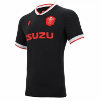 2020/21 Wales Rugby Away Black Soccer Jersey Replica Mens