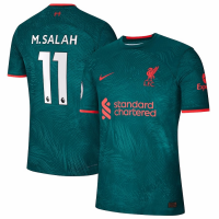 Liverpool Soccer Jersey Replica Third Away 2022/23 Mens (M. Salah #11 Player Version)