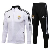 Benfica Soccer Traning Suit (Jacket + Pants) White Mens 2021/22