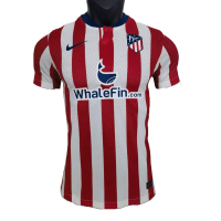 Atletico Madrid Soccer Jersey Replica Concept Home 2023/24 Mens (Player Version)