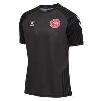 Denmark Soccer Jersey Replica Special Edition Black Mens 2022