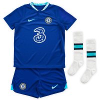 Chelsea Soccer Jersey + Short + Socks Replica Home 2022/23 Youth