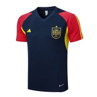 Spain Soccer Training Jersey Replica Royal 2023 Mens (Pre-Match)
