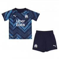 Olympique Marseille Soccer Jerseys + Short Replica Away Youth 2021/22