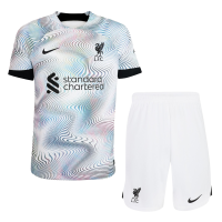 Liverpool Away Soccer Jersey + Short Replica Youth 2022/23