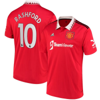 Manchester United Soccer Jersey Replica Home 2022/23 Mens (Rashford #10)