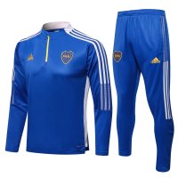 Boca Juniors Soccer Training Suit Blue Mens 2021/22