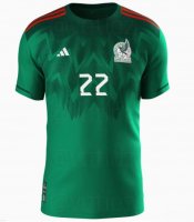 Mexico Soccer Jersey Replica Home Mens 2022