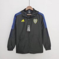 Boca Juniors Soccer Windrunner Jacket Black Mens 2022/23