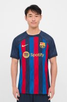 Barcelona Home Soccer Jersey Replica Mens 2022/23 (Player Version)