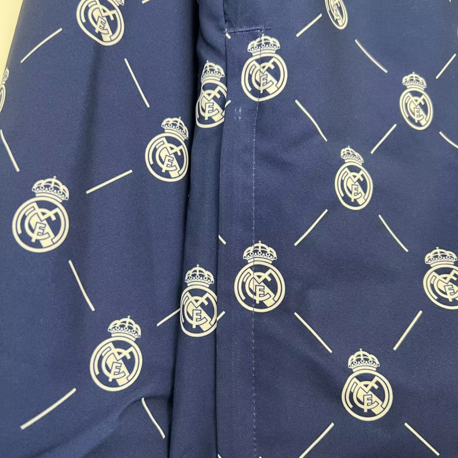 Real Madrid Windrunner Soccer Jacket AEROREADY Blue Full-Zip 2023/24 Men's