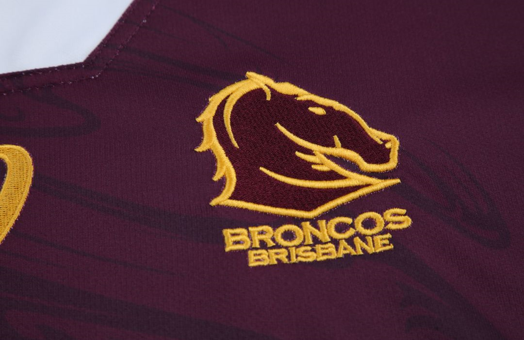 Brisbane Broncos NRL Rugby Jersey Home 2023 Mens