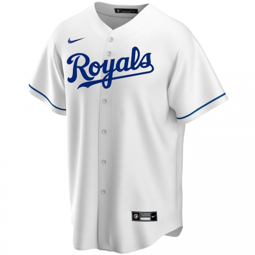 Kansas City Royals 2020 Home White Replica Custom Jersey Mens 